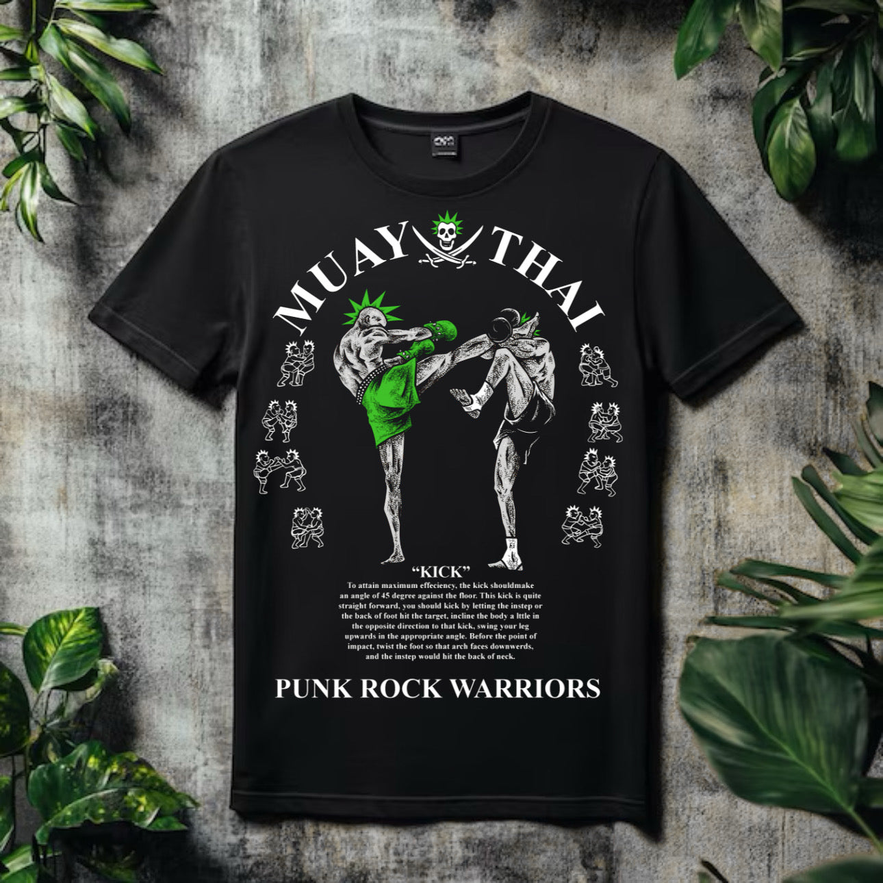 "The Kick" T-Shirt - Monochrome